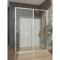 Душевой уголок Orange E23-15080TCR, 150 x 80 см, без поддона, стекло прозрачное, профиль хром