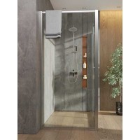 Душевой уголок Orange E23-15090TCR, 150 x 90 см, без поддона, стекло прозрачное, профиль хром