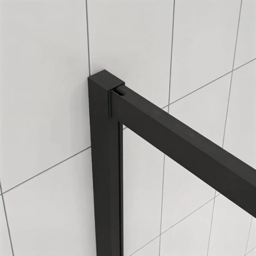 Душевой уголок Veconi Evo 300 B, E3-B-12090-12-C9, 120 x 90 см, стекло тонированное матовое, профиль черный матовый