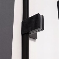Душевой уголок Veconi Evo 300 GR, E3-GR-8080-01-C9, 80 x 80 см, стекло прозрачное, профиль графит брашинг