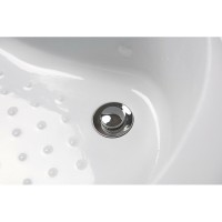 Душевая кабина Niagara Eco E80/40/MT/BK, 80 x 80, без крыши, стекло матовое, профиль серебро