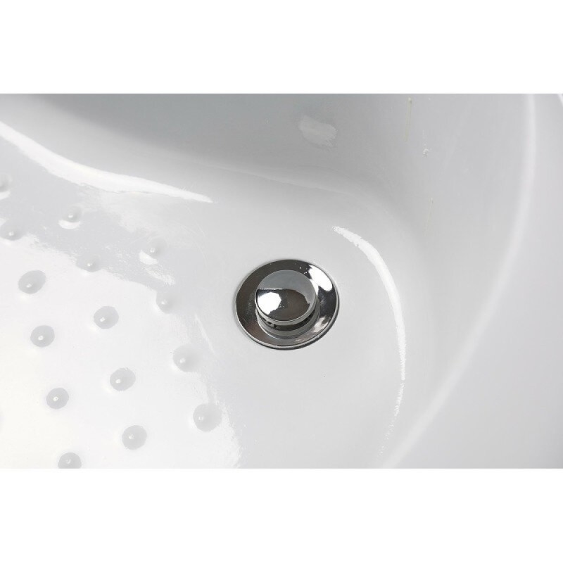 Душевая кабина Niagara Eco E80/40/MT/BK, 80 x 80, без крыши, стекло матовое, профиль серебро