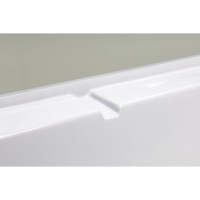 Душевая кабина Niagara Eco E90/13/MT/BK, 90 х 90 см, без крыши, стекло матовое, профиль хром