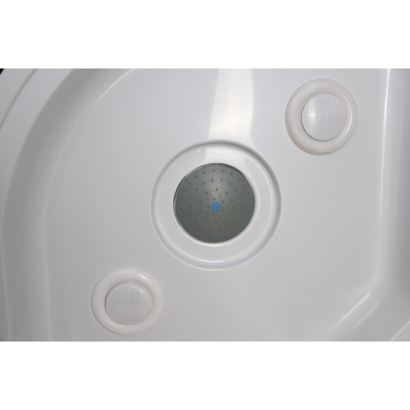 Душевая кабина Niagara Eco E90/26Q/TN, 90 х 90 см, с крышей, стекло тонированное, профиль хром