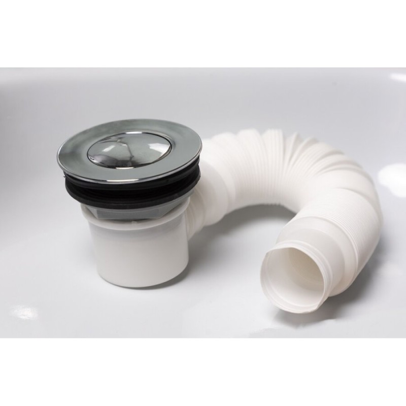 Душевая кабина Niagara Eco E90/40/MT/BK, 90 х 90 см, без крыши, стекло матовое, профиль хром