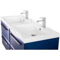 Тумба под раковину Cezares Eco-1200-4C-SO-2-SPF-P, 120 см, подвесная, под раковину с двумя чашами, sapfiro