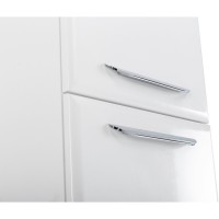 Пенал Cezares Eco-1500-2A-SC-BO, 40 см, подвесной, bianco opaco