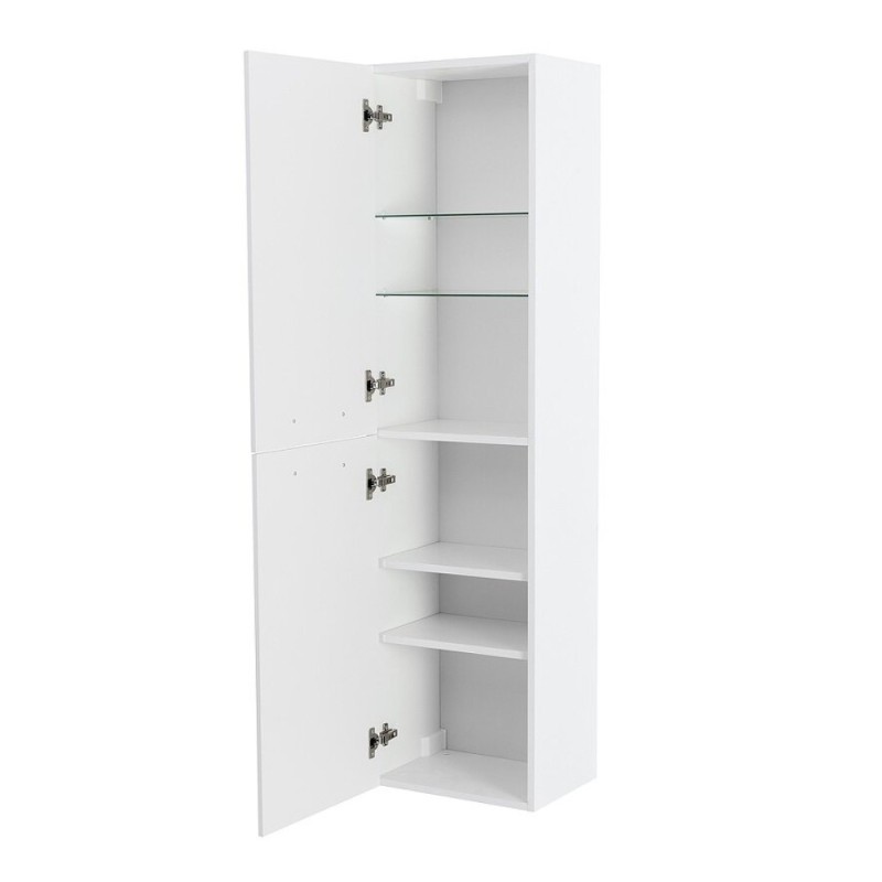 Пенал Cezares Eco-1500-2A-SC-BO, 40 см, подвесной, bianco opaco