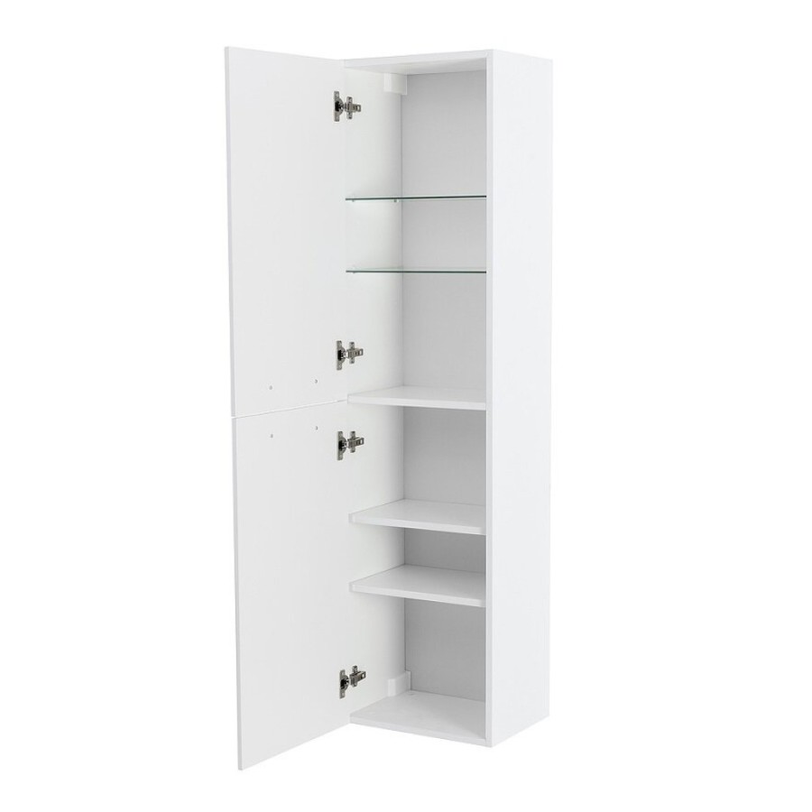 Пенал Cezares Eco-1500-2A-SC-BO, 40 см, подвесной, bianco opaco