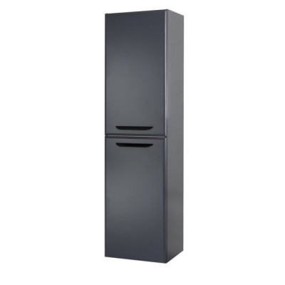 Пенал Cezares Eco-1500-2A-SC-GR-P, 40 см, подвесной, grafito