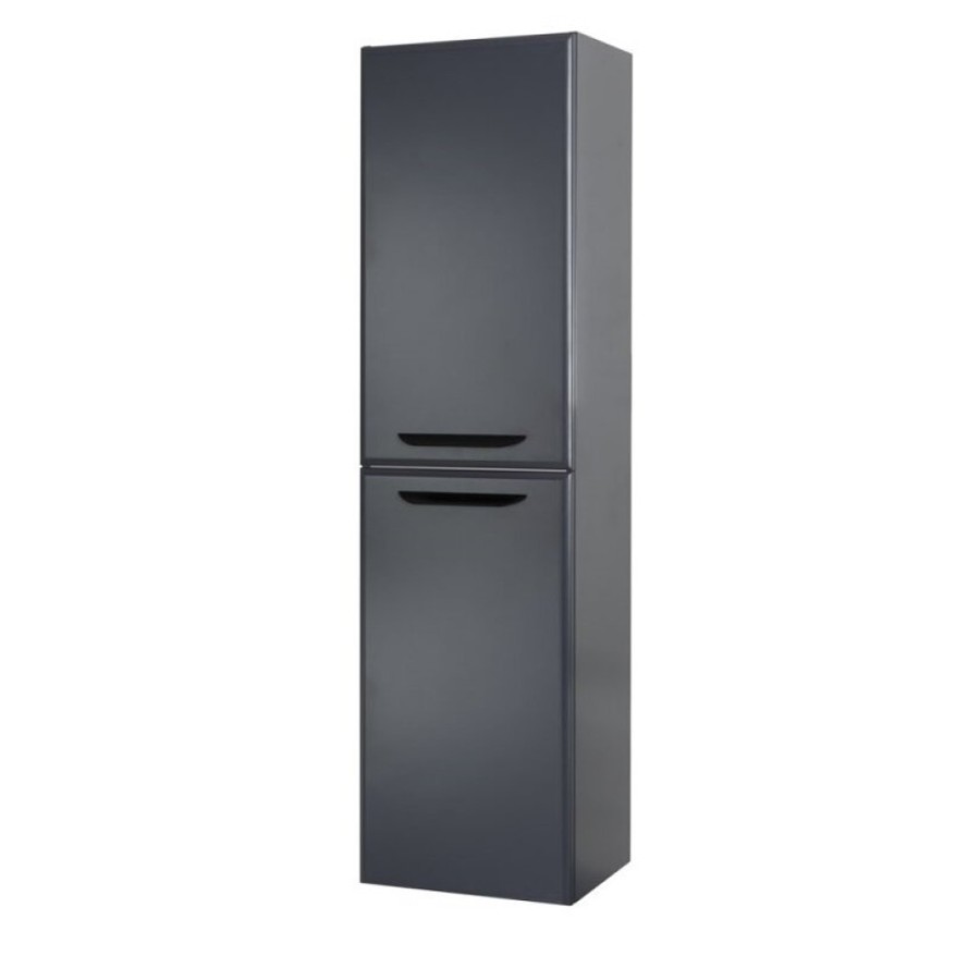 Пенал Cezares Eco-1500-2A-SC-GR-P, 40 см, подвесной, grafito