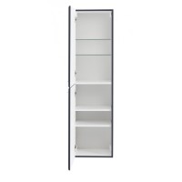 Пенал Cezares Eco-1500-2A-SC-GR-P, 40 см, подвесной, grafito