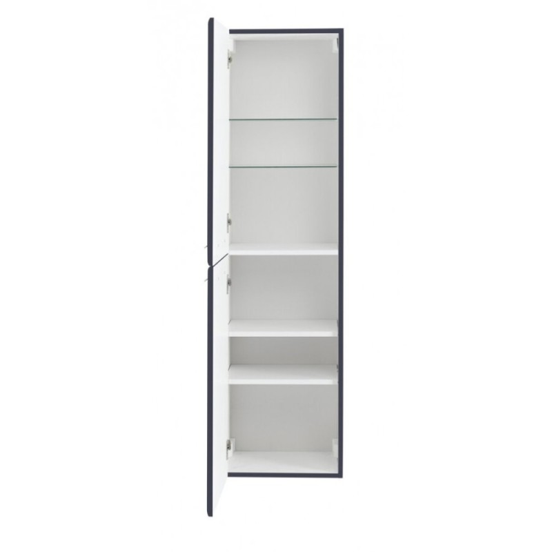 Пенал Cezares Eco-1500-2A-SC-GR-P, 40 см, подвесной, grafito