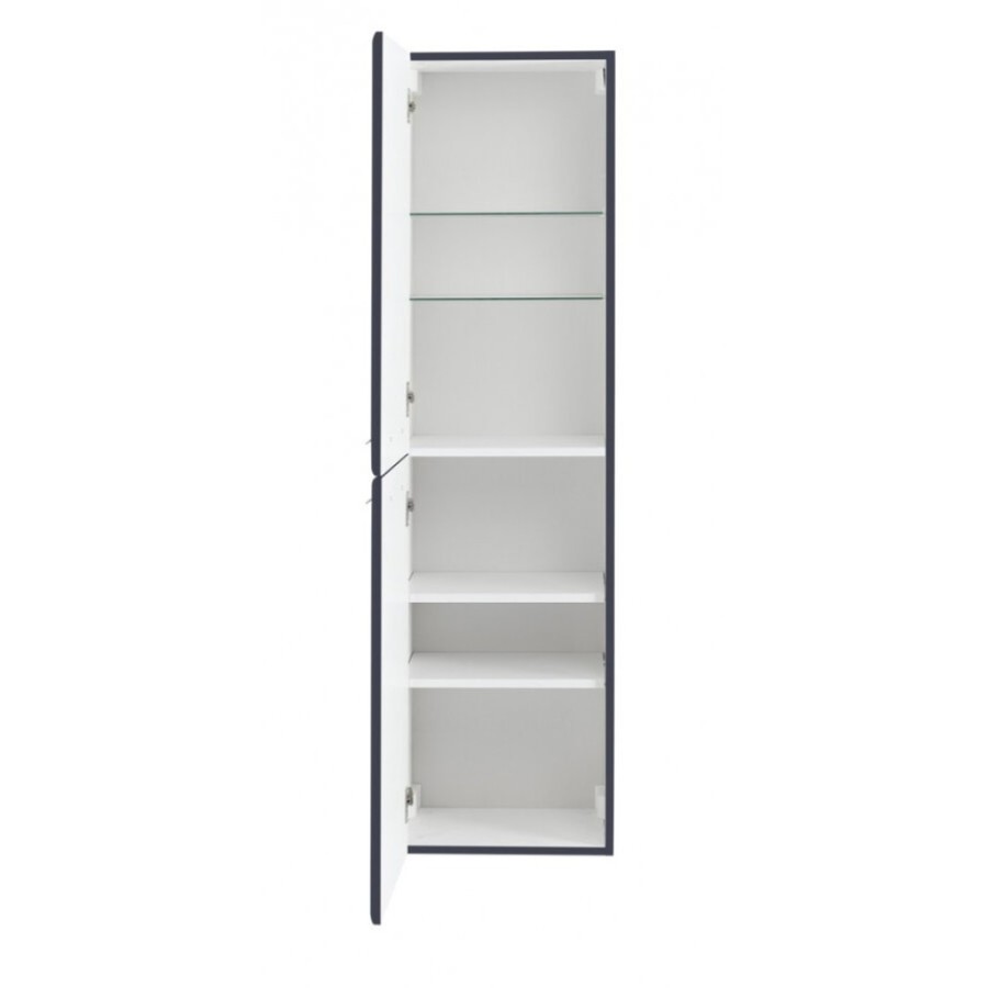 Пенал Cezares Eco-1500-2A-SC-GR-P, 40 см, подвесной, grafito