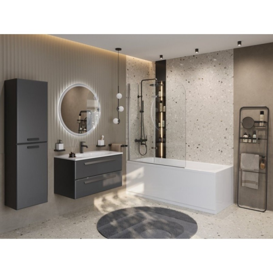 Ванна акриловая Cezares Eco-155-70-41-W37, 155 x 70 см, белый