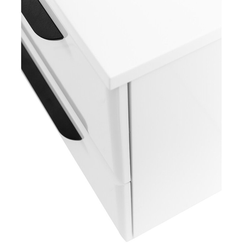 Тумба под раковину Cezares Eco-750-2C-SO-BL, 75 см, подвесная, bianco lucido