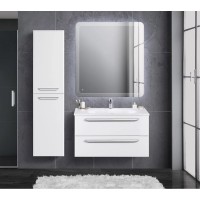 Тумба под раковину Cezares Eco-900-2C-SO-BL, 90 см, подвесная, bianco lucido