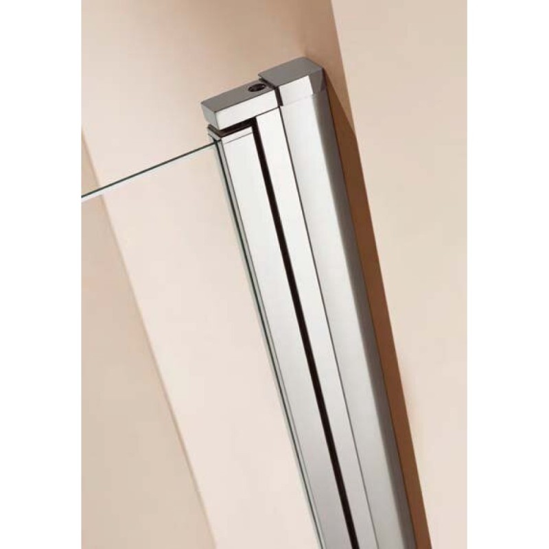 Душевая дверь Cezares ECO-B-1-75-C-Cr, 75 см, стекло прозрачное, профиль хром