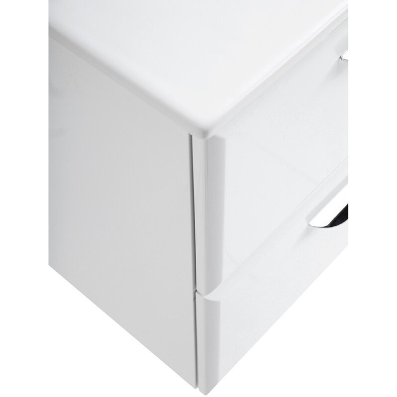 Тумба под раковину Cezares Eco-Cer-1000-2C-SO-BL, 100 см, подвесная, bianco lucido