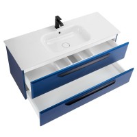 Тумба под раковину Cezares Eco-Cer-1200-2C-SO-SPF-P, 100 см, подвесная, sapfiro