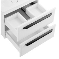 Тумба под раковину Cezares Eco-CER-600-2C-SO-BO, 60 см, подвесная, bianco opaco