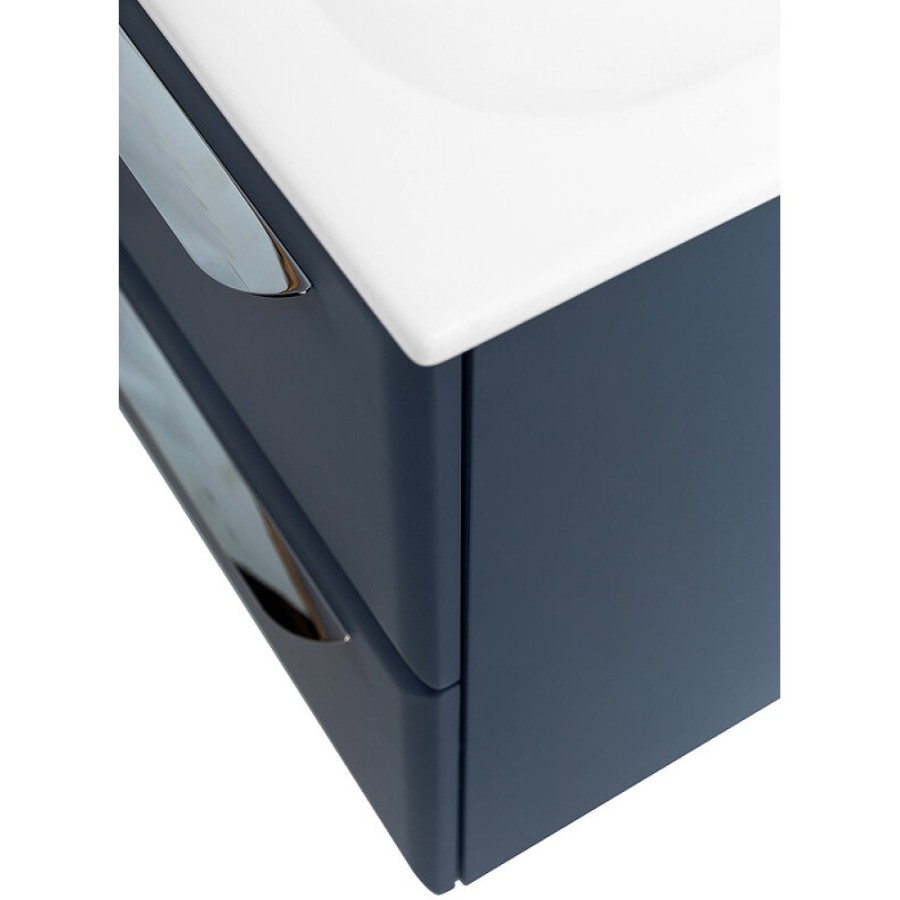 Тумба под раковину Cezares Eco-CER-600-2C-SO-GR-P, 60 см, подвесная, grafito