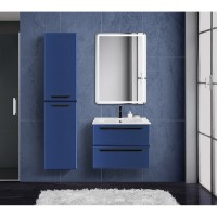 Тумба под раковину Cezares Eco-Cer-600-2C-SO-SPF-P, 60 см, подвесная, sapfiro