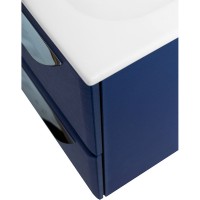 Тумба под раковину Cezares Eco-Cer-600-2C-SO-SPF-P, 60 см, подвесная, sapfiro