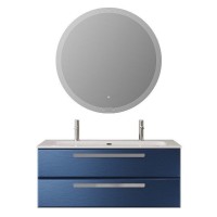 Тумба под раковину Cezares Eco-Cer-N-1200-2C-SO-SPF-P, 120 см, подвесная, Sapfiro