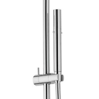 Душевая система Cezares Eco, с изливом, хром, ECO-CVD-01