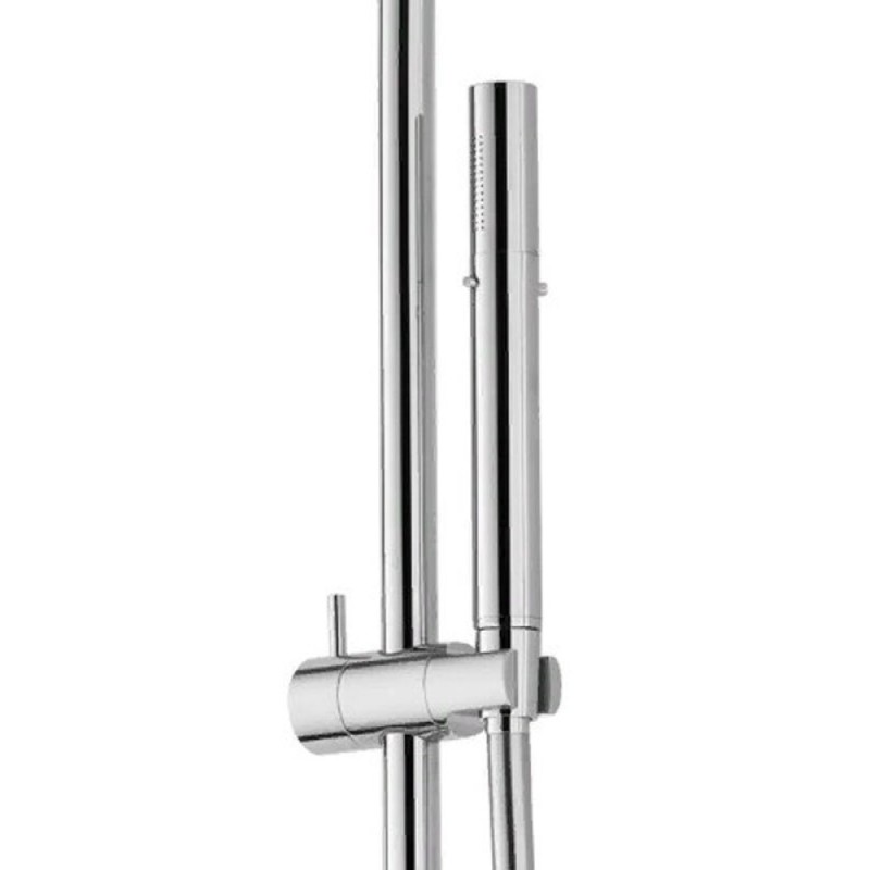 Душевая система Cezares Eco, с изливом, хром, ECO-CVD-01