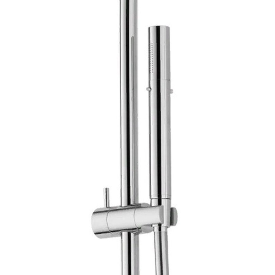 Душевая система Cezares Eco, с изливом, хром, ECO-CVD-01