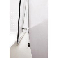 Душевая дверь Cezares Eco, 65 см, стекло прозрачное, профиль хром, ECO-O-B-1-65-C-Cr