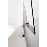 Душевая дверь Cezares Eco, 85 см, стекло прозрачное, профиль хром, ECO-O-B-1-85-C-Cr