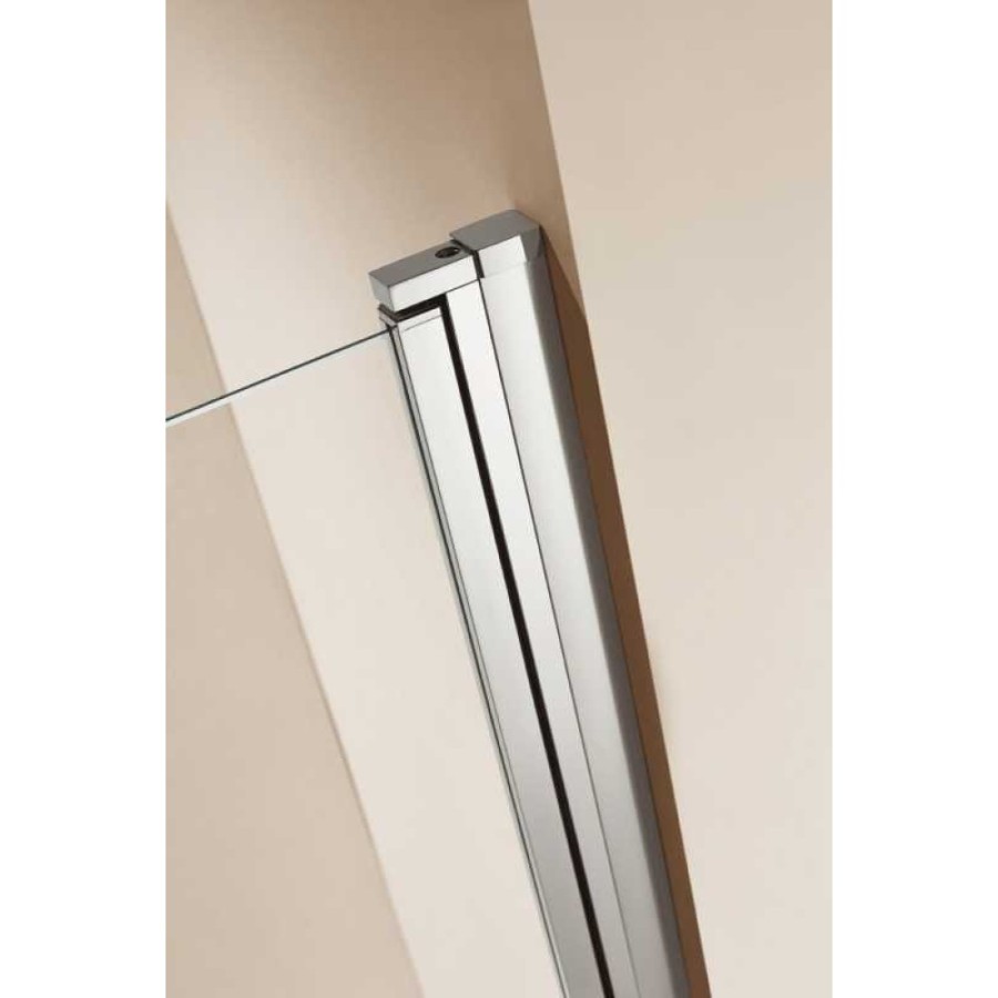 Душевая дверь в нишу Cezares Eco ECO-O-BS-12-90-C-Cr, 90 х 195 см, стекло прозрачное, профиль хром
