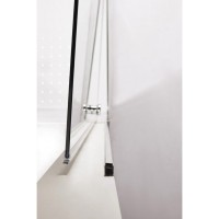 Душевой уголок Cezares ECO-O-RH-2-120/90-C-Cr, 120 x 90 см, стекло прозрачное, профиль хром