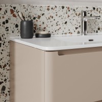Тумба с раковиной Iddis Edifice EDI10C0i95K, 100 см, подвесная, капучино