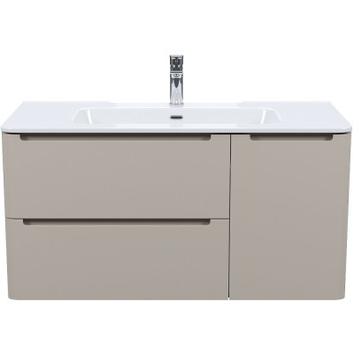 Тумба с раковиной Iddis Edifice EDI10C0i95K, 100 см, подвесная, капучино