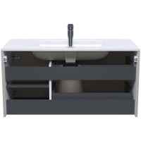 Тумба с раковиной Iddis Edifice EDI10C0i95K, 100 см, подвесная, капучино