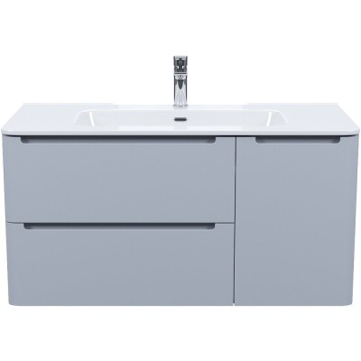 Тумба с раковиной Iddis Edifice EDI10L0i95K, 100 см, подвесная, светло-серый