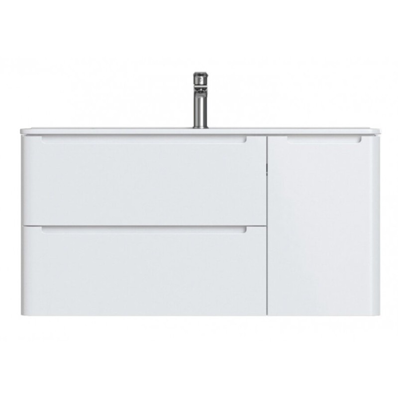 Тумба под раковину Iddis Edifice 100 см подвесная, белый, EDI10W1i95