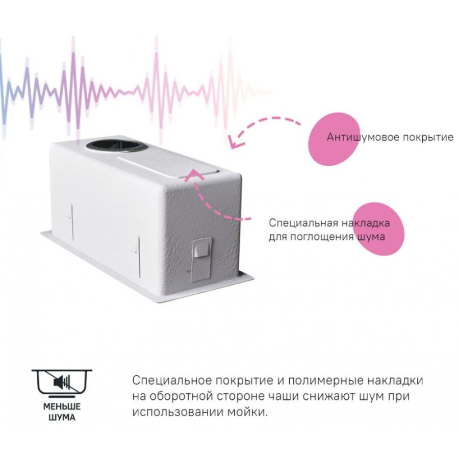 Мойка кухонная Iddis Edifice EDI21B0i77 21 см, 1 чаша, золото матовое