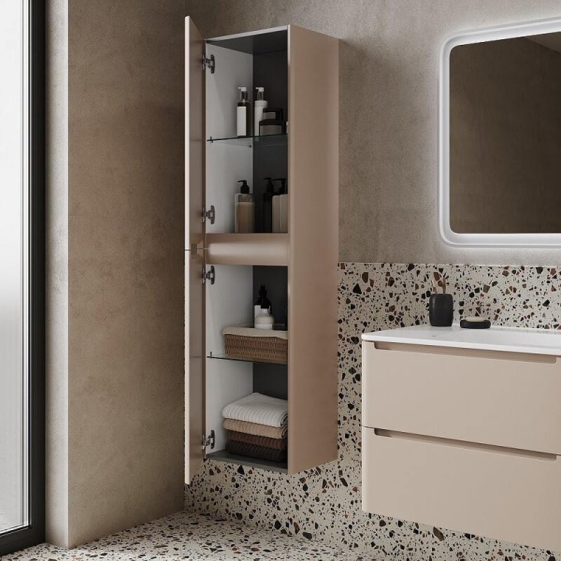Пенал Iddis Edifice EDI40C0i97, 40 см, подвесной, капучино