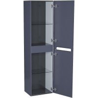 Пенал Iddis Edifice EDI40D0i97, 40 см, подвесной, темно-серый