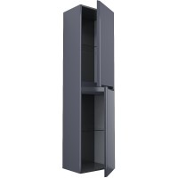 Пенал Iddis Edifice EDI40D0i97, 40 см, подвесной, темно-серый