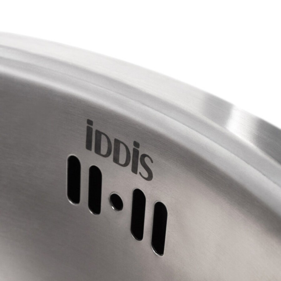 Кухонная мойка Iddis Edifice EDI42P0i77, 42.5 см, нержавеющая сталь, хром