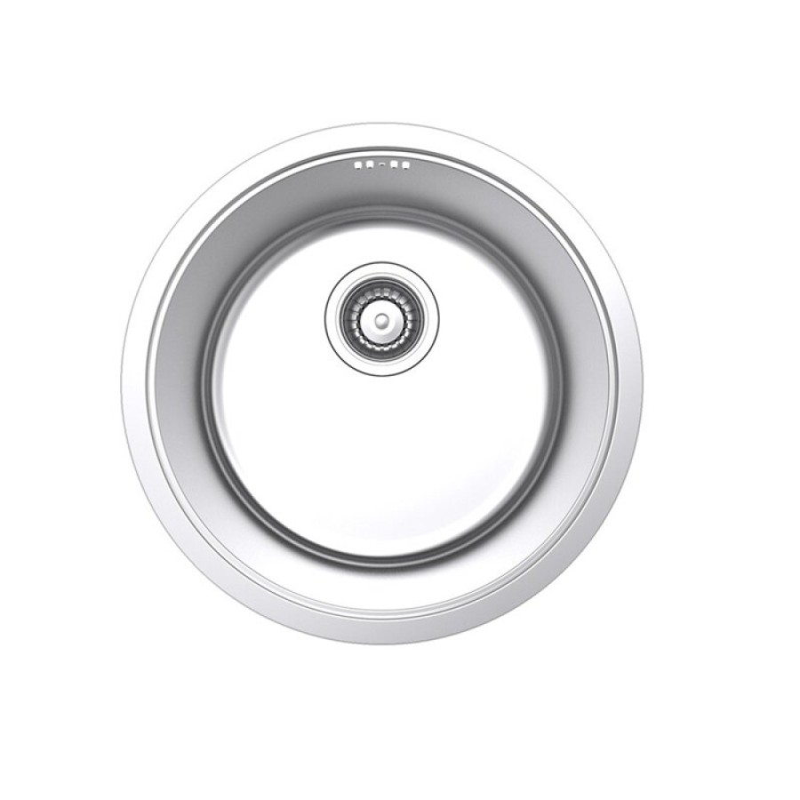 Кухонная мойка Iddis Edifice EDI42P0i77, 42.5 см, нержавеющая сталь, хром