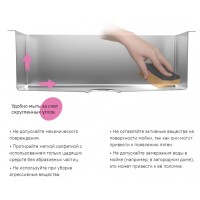 Мойка кухонная Iddis Edifice EDI54G0i77 54 см, 1 чаша, графит