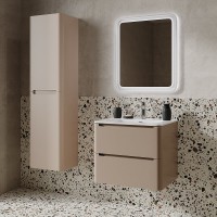 Тумба с раковиной Iddis Edifice EDI60C0i95K, 60 см, подвесная, капучино