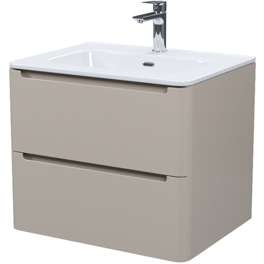 Тумба с раковиной Iddis Edifice EDI60C0i95K, 60 см, подвесная, капучино